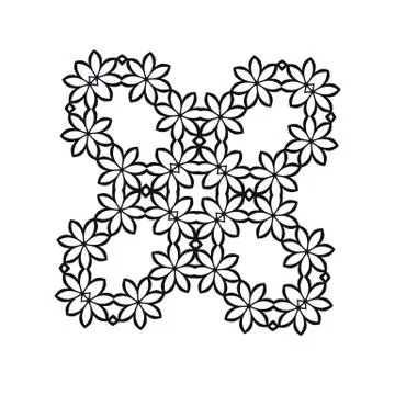 Vector illustration. Design elements vintage isolated on white background. Illustrazione stock