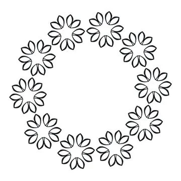 Vector illustration. Design elements vintage isolated on white background. Stock Illustration