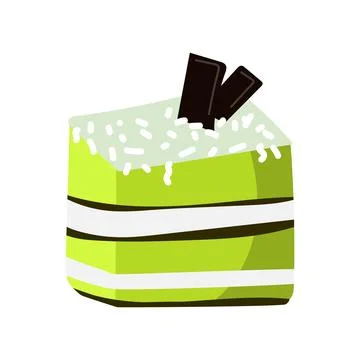 Vector illustration of dessert cake Stock Illustration