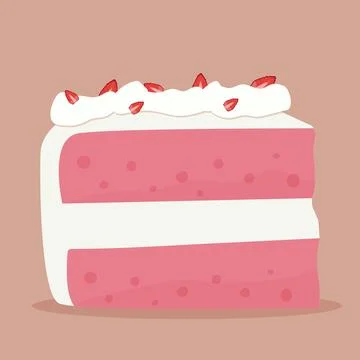 Vector illustration of dessert in a jar with white chocolate. Strawberry dessert Stock Illustration