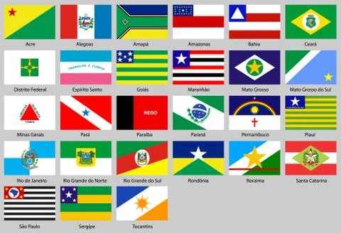 Vector illustration of different countries flags set イラスト素材