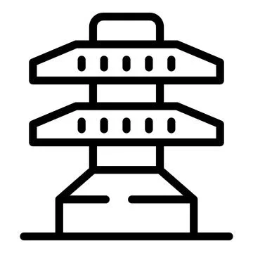 Vector illustration of a directional signpost Illustrazione stock