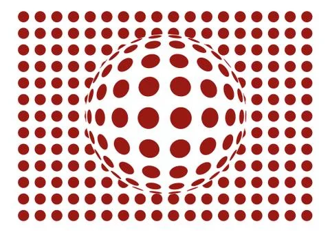 Vector illustration of a distorted pattern 스톡 일러스트
