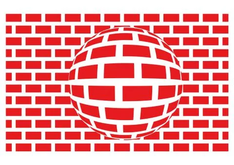 Vector illustration of a distorted pattern Stock Illustration