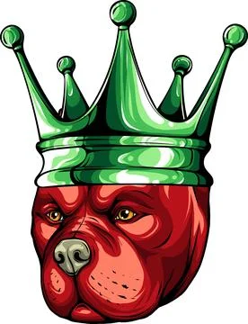 Vector illustration of dog face hand draw Stock Illustration