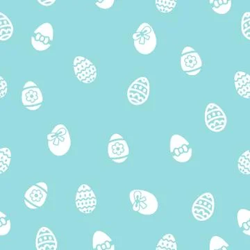 Vector illustration - easter egg icons Stock Illustration