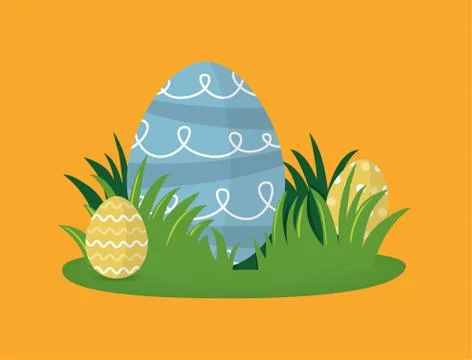 Vector illustration. Easter egg. 스톡 일러스트