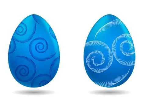 Vector illustration - easter eggs Stock Illustration