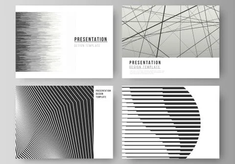 Vector illustration of the editable layout of the presentation slides design Illustrazione stock