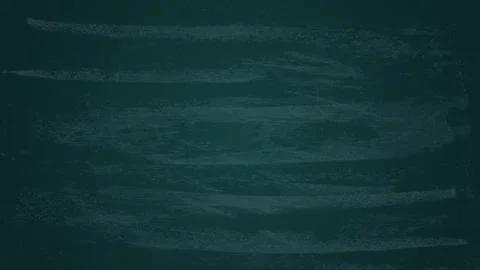 Vector illustration of empty dark green color chalkboard background. School b Stock Illustration