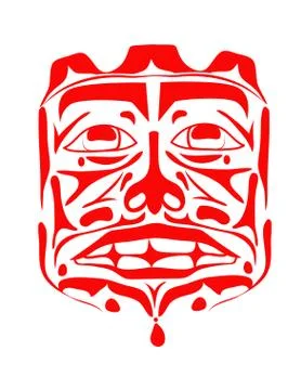 Vector illustration of the face symbol Stock Illustration