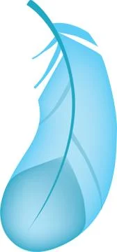 Vector illustration of Feather Stock Illustration