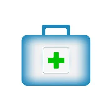 Vector illustration of a first aid kit Stock Illustration