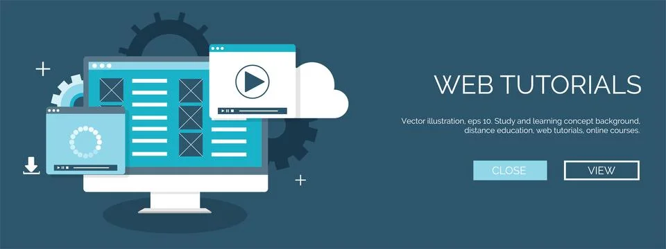 Vector illustration. Flat background. Coding, programming. SEO. Search engine Stockillustratie