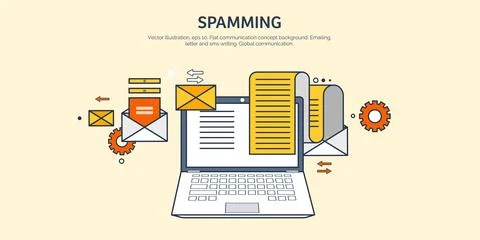 Vector illustration. Flat background. Coding, programming. SEO. Search engine Stock Illustration