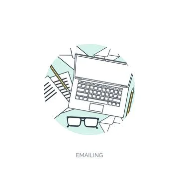 Vector illustration. Flat background. Coding programming SEO. Search engine Stockillustratie