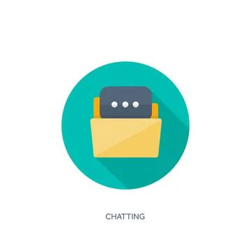 Vector illustration. Flat background with envelope. Emailing concept background Stock Illustration