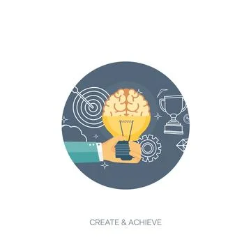 Vector illustration. Flat backgrounds set. Distance education,learning. Online Illustrazione stock