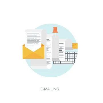 Vector illustration. Flat computing background. Programming,coding. Web Stock Illustration