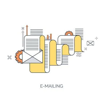 Vector illustration. Flat computing background. Programming,coding. Web Stock Illustration