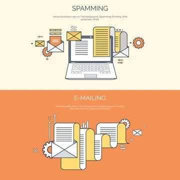 Vector illustration. Flat computing background. Programming,coding. Web Stock Illustration