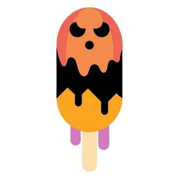 Vector illustration, flat design. ice cream Stock Illustration