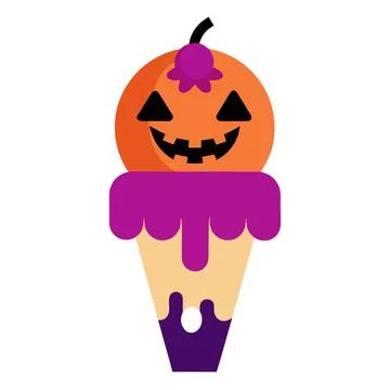 Vector illustration, flat design. ice cream Stock Illustration