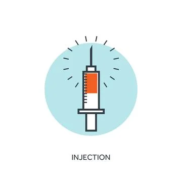 Vector illustration. Flat lined medical icon. First aid help diagnosis.Medical Ilustração Stock
