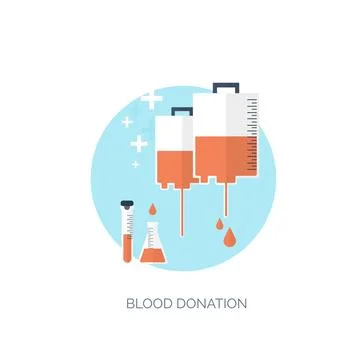 Vector illustration. Flat medical and chemical background. Research experiment Stockillustratie