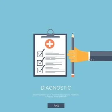 Vector illustration. Flat medical and chemical background. Research experiment Ilustración de archivo