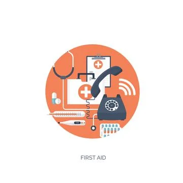Vector illustration. Flat medical and chemical background. Research experiment Ilustración de archivo