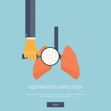 Vector illustration. Flat medical and chemical background. Research experiment Stock Illustration