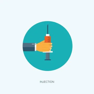 Vector illustration. Flat medical background. First aid diagnostic. Medical イラスト素材