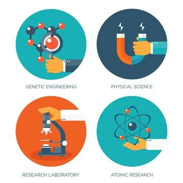 Vector illustration. Flat medical background. First aid diagnostic. Medical Illustrazione stock