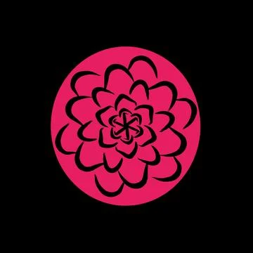 Vector illustration of floral Stock Illustration