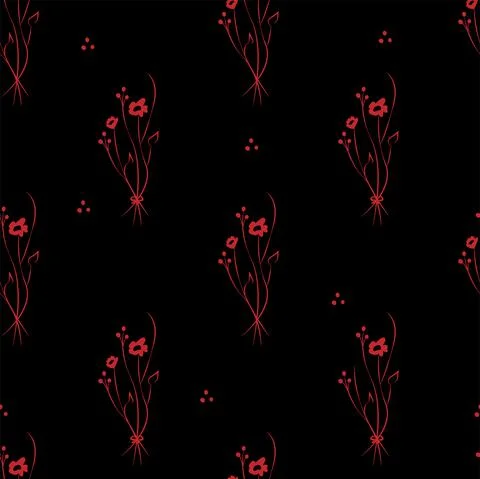 Vector illustration. Floral seamless pattern. Bouquet of wild flowers. Stock Illustration