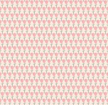 Vector illustration of flower pattern Stock Illustration