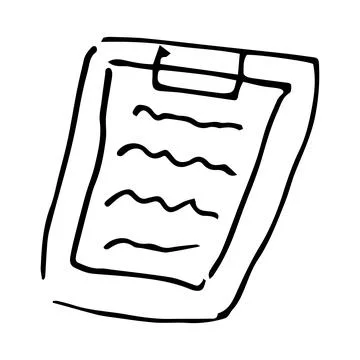 Vector illustration of a folder for documents. Stock Illustration