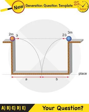 Vector illustration of a forces and motion Stock Illustration