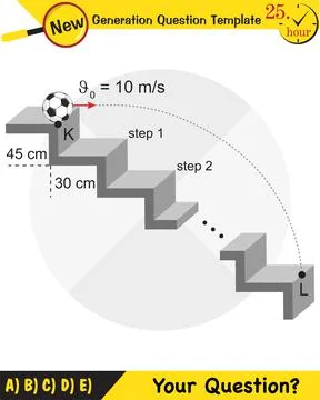 Vector illustration of a forces and motion Stock Illustration
