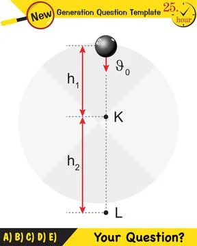 Vector illustration of a forces and motion Illustrazione stock