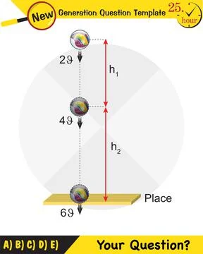 Vector illustration of a forces and motion Stock Illustration