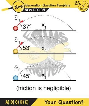 Vector illustration of a forces and motion Stockillustratie