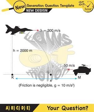 Vector illustration of a forces and motion Stockillustratie