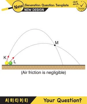 Vector illustration of a forces and motion Stock Illustration