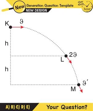 Vector illustration of a forces and motion Stockillustratie