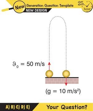 Vector illustration of a forces and motion Stock Illustration