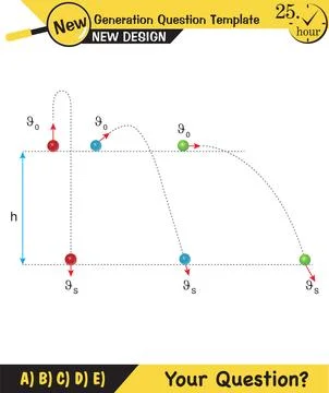 Vector illustration of a forces and motion Stockillustratie