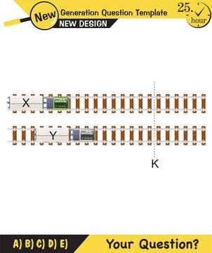 Vector illustration of a forces and motion Stockillustratie