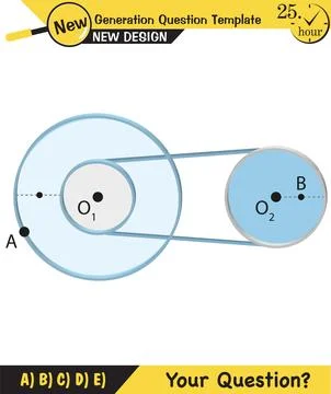 Vector illustration of a forces and motion Stock Illustration